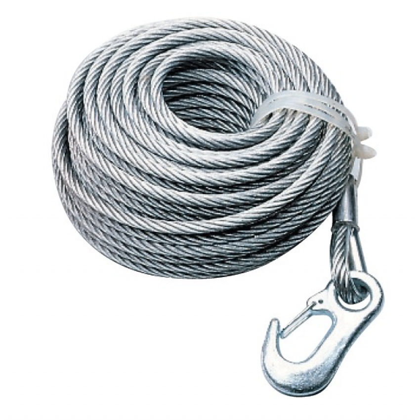 Ocelové lano k navijáku 901 - 12,5 m