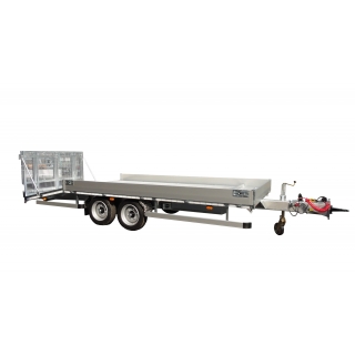 Trailers with dual-axles