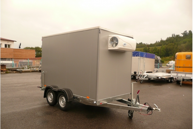 Box trailers of sandwich panels TK-1