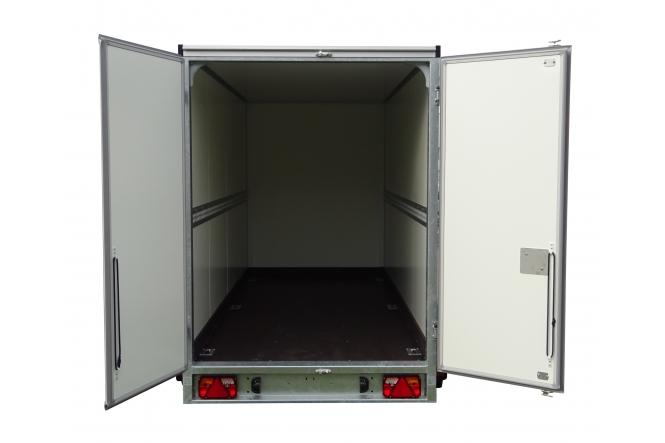 Box trailers of sandwich panels TK-1