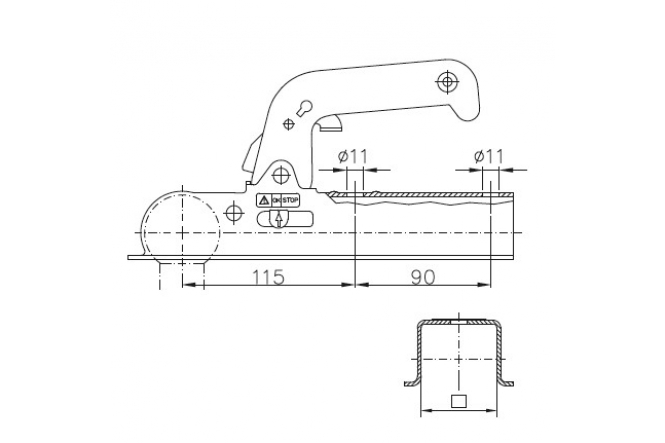 Kloub WW 8G jakl 60mm